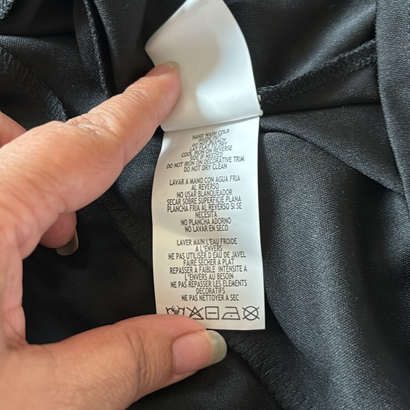 MARINA Black Sequin Maxi Gown Bateau Neckline - Picture 9 of 9